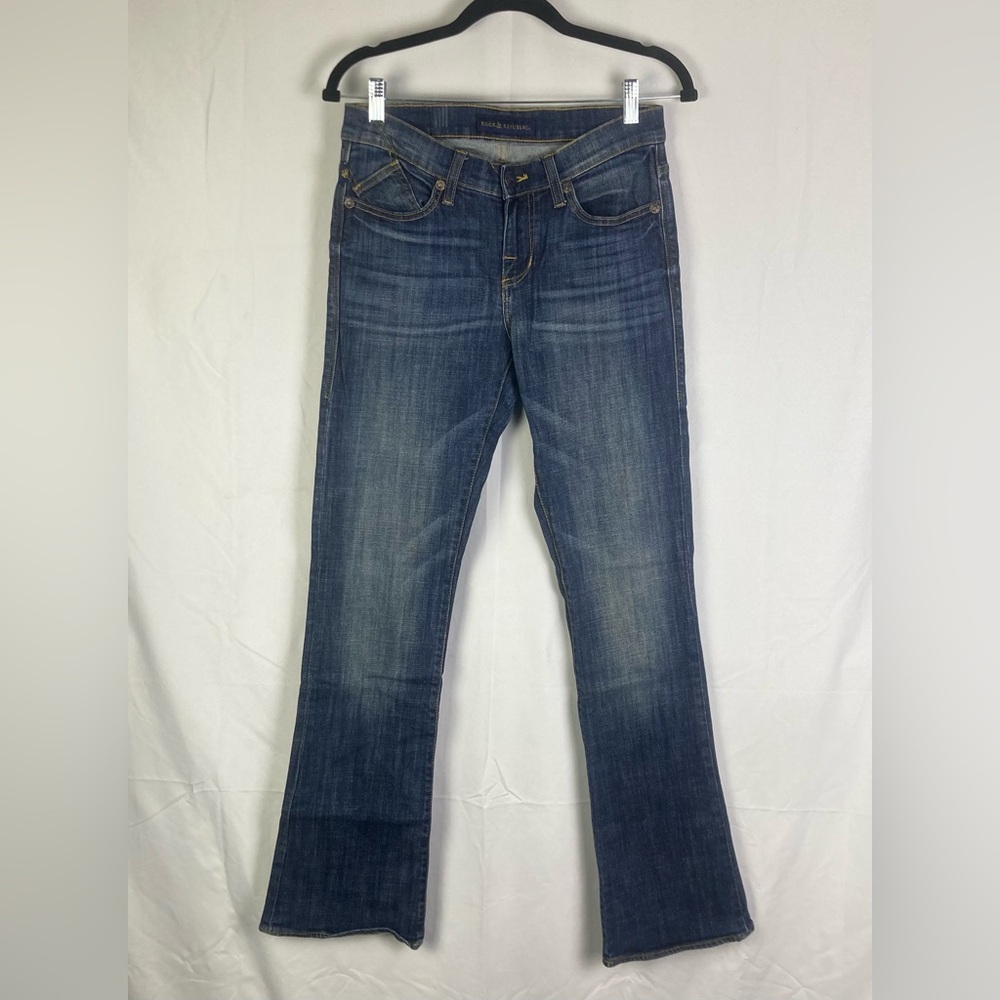 Rock & Republic Denim Jeans Sz 6 Long Kassandra Bootcut